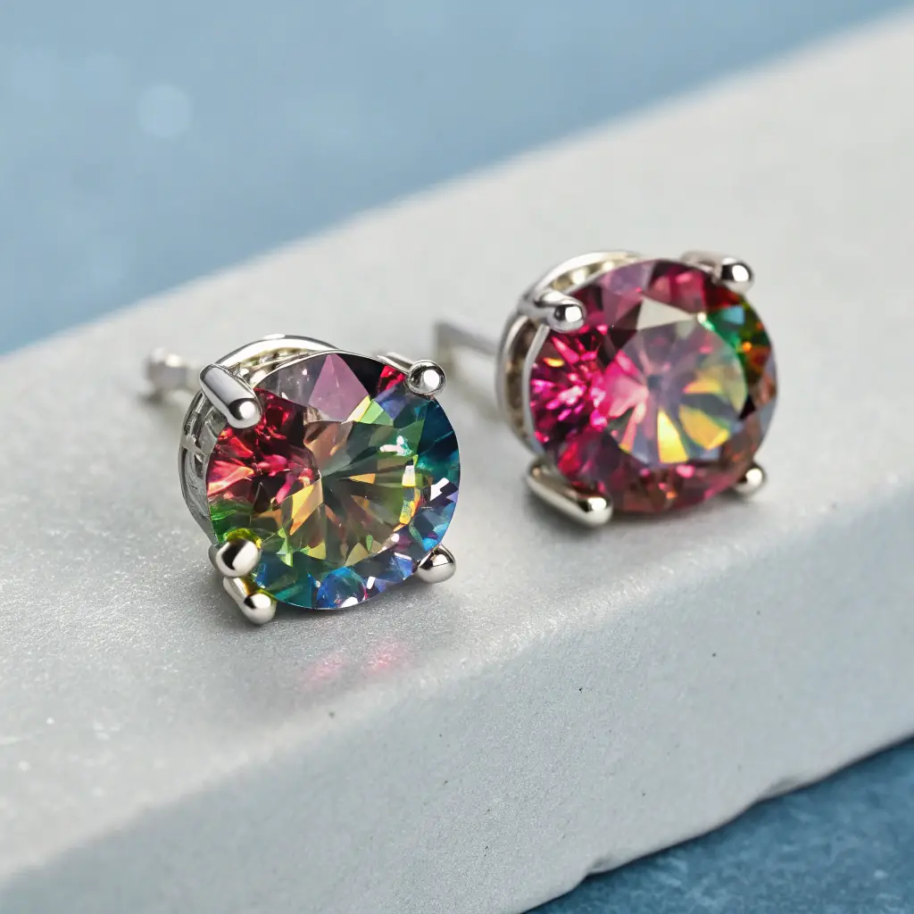 Artisan Gemstone Studs