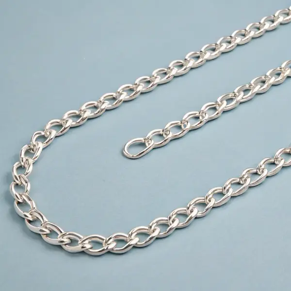 Contemporary Silver Chain